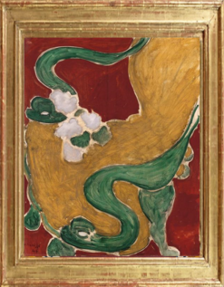 《ロココ調の肘掛け椅子》