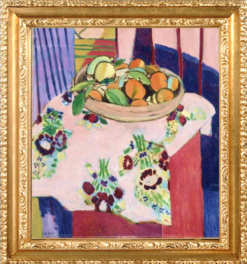 《オレンジの入った籠》