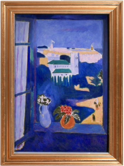 《タンジェ、窓からの眺め》