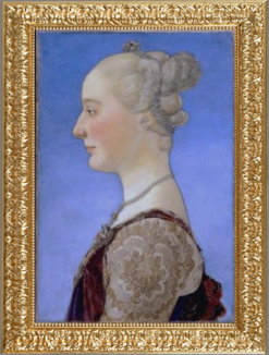 《若い女性の肖像》1475年頃